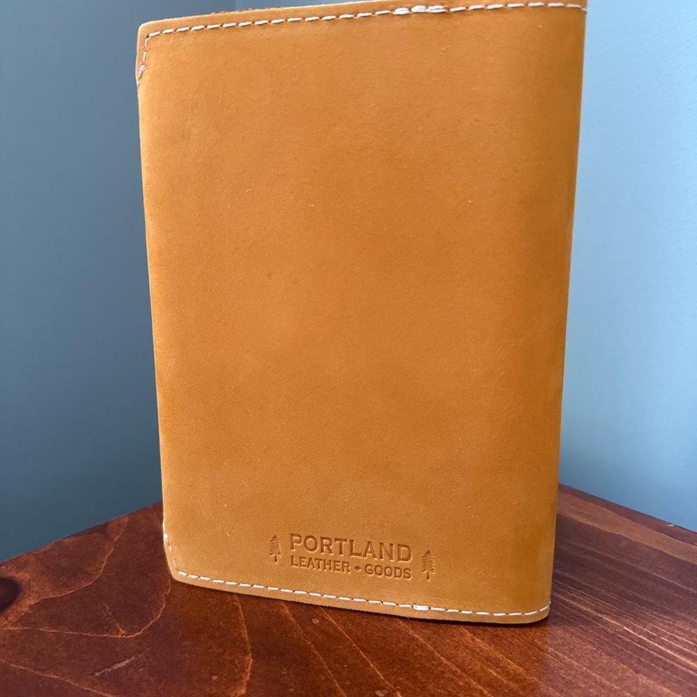 PLG Medium Snap Journal in Turmeric Color - Rare! No Longer Sold on Website - Picture 2 of 7